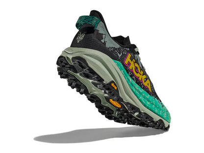 HOKA Speedgoat 6 Black/Green