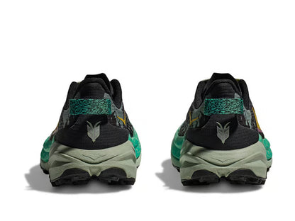 HOKA Speedgoat 6 Black/Green