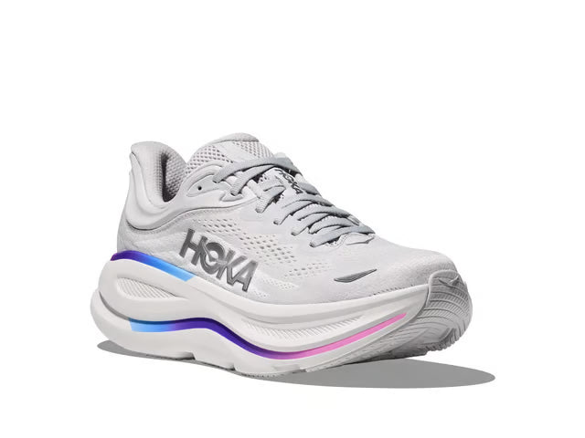 HOKA BONDI 9 silver