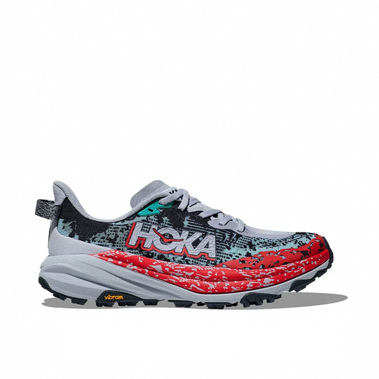 HOKA Speedgoat 6 Grey/Red