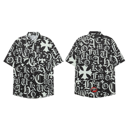 Chrome Hearts Quick-drying short-sleeved shirts are super popular 2288