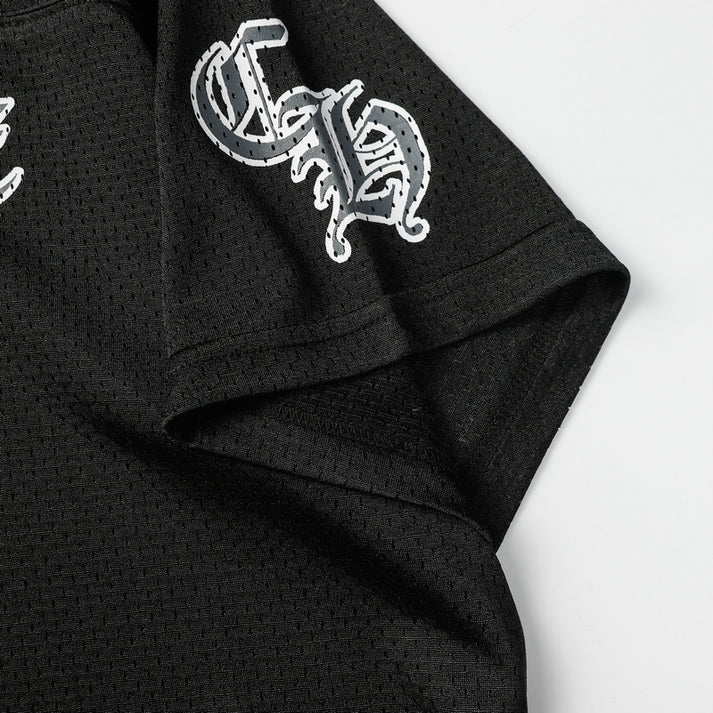 Chrome Hearts New T-shirt and  Shorts Suit 9996