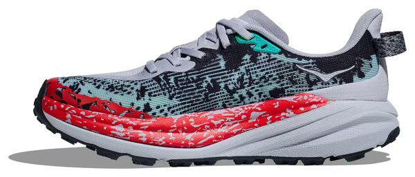 HOKA Speedgoat 6 Grey/Red