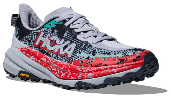 HOKA Speedgoat 6 Grey/Red