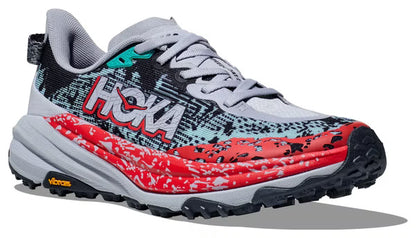 HOKA Speedgoat 6 Grey/Red