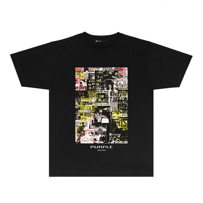 New Purple Short-Sleeve T-Shirt
