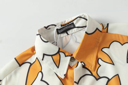 Chrome Hearts 2025Quick-drying short-sleeved shirts are super popular 2285