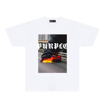 New Purple Short-Sleeve T-Shirt