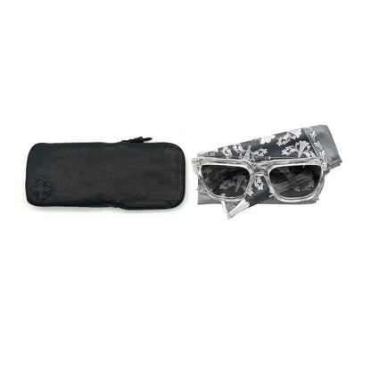 Chrome Hearts MIDIXATHRILL I CRYS Silver Sunglasses