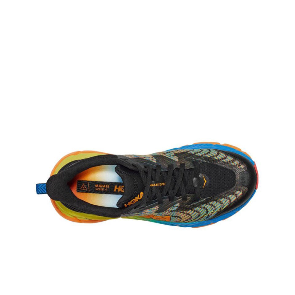 HOKA Mafate 4 Black Rainbow