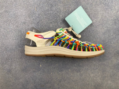 Keen Uneek Flat-M Flat-Sole Woven Stretch Water Sandals
